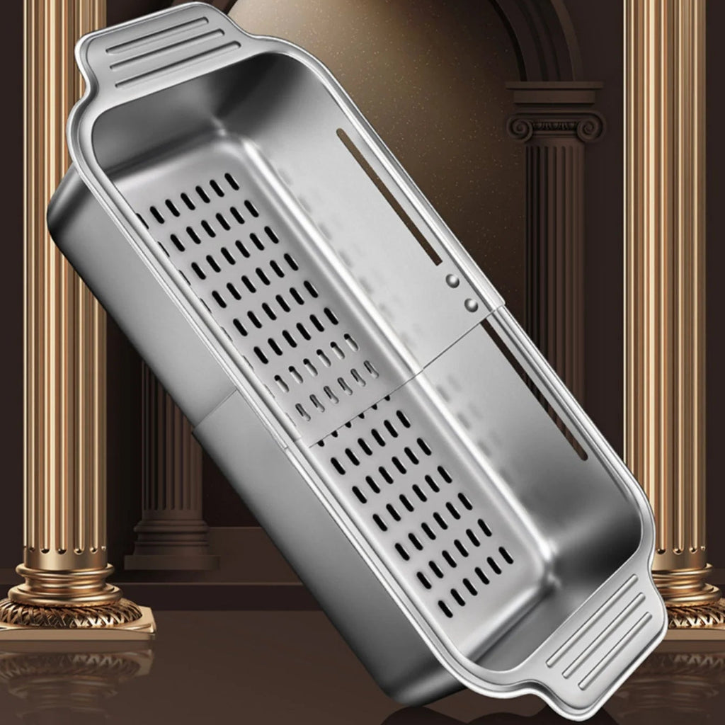 Stainless Steel Expandable Sink Colander Basket
