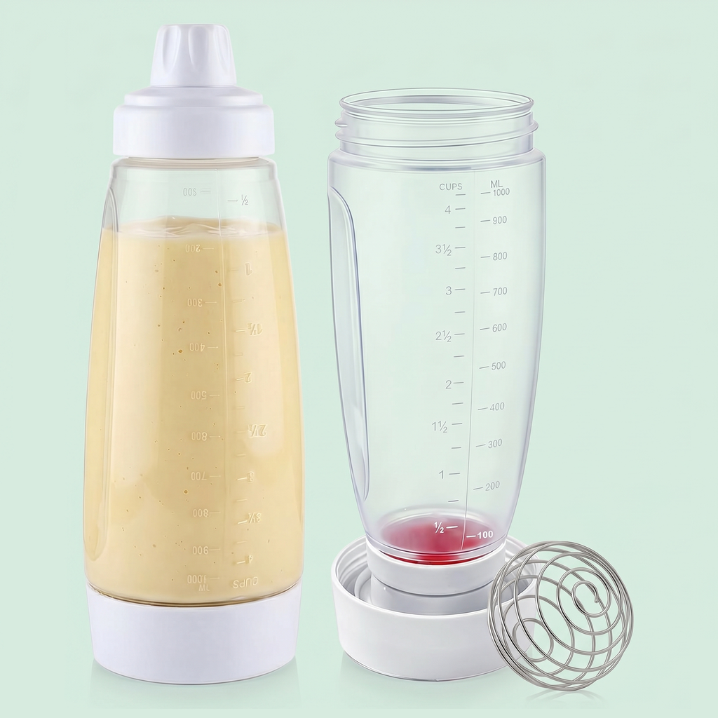 Pancake Batter Dispenser Mixer Bottle