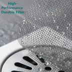 Shower Drain Hair Catcher Mesh Stickers