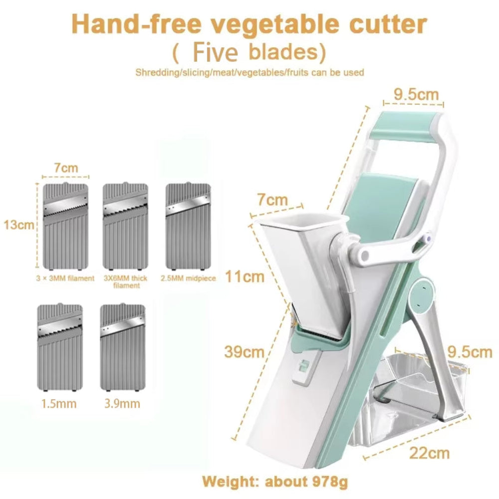 5-in-1 Vegetable Cutter Mandoline Slicer
