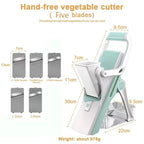 5-in-1 Vegetable Cutter Mandoline Slicer
