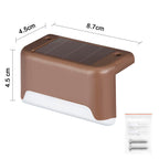 LED Solar Stair Light Waterproof Outdoor