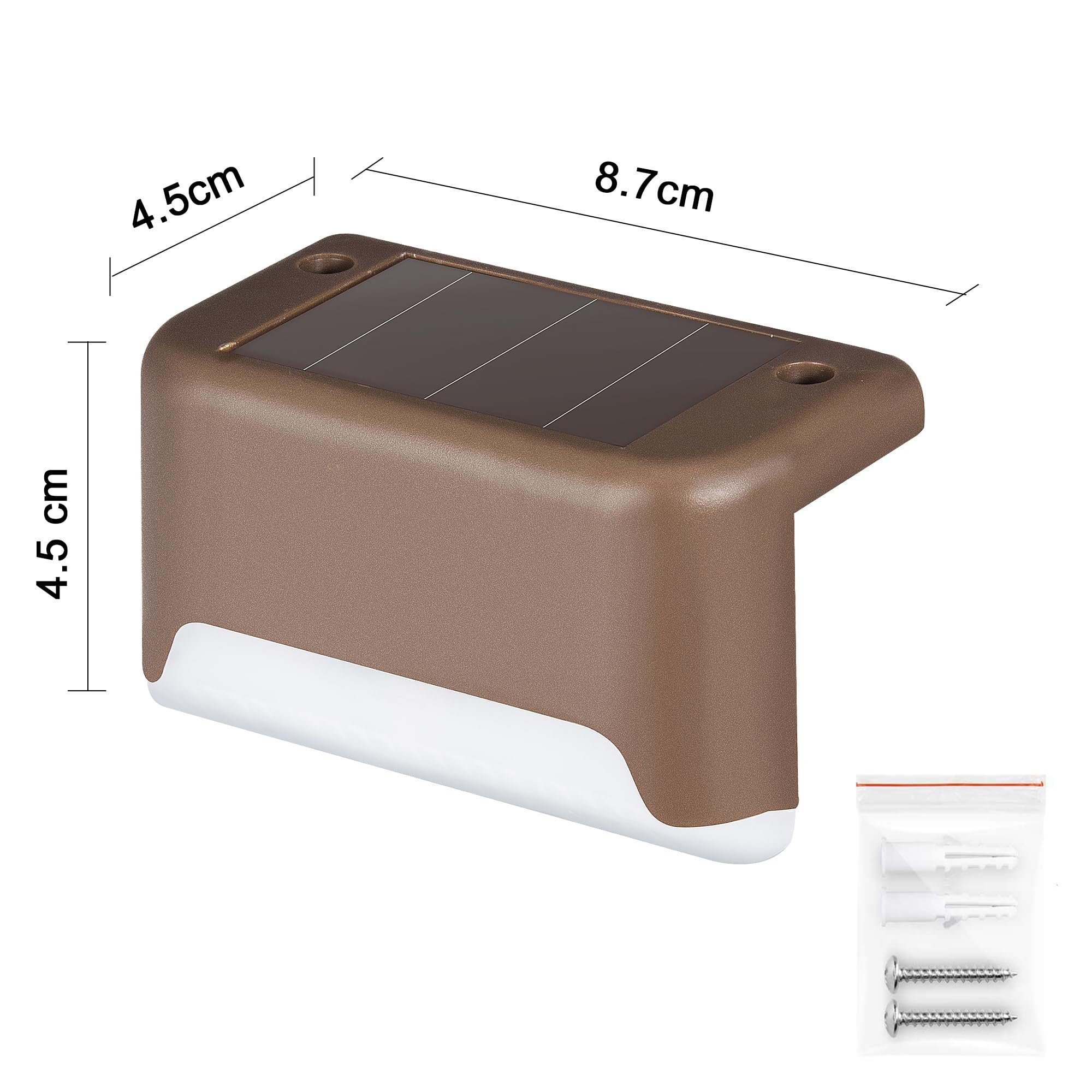 LED Solar Stair Light Waterproof Outdoor