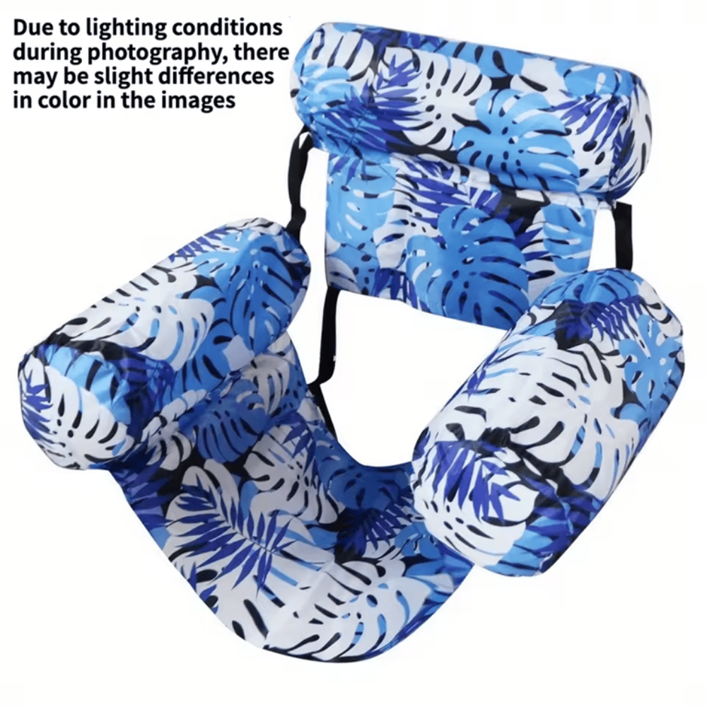 Inflatable Water Hammock Floating Pool Lounger