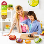 4PCS Silicone Fruit Storage Containers Set