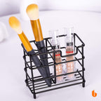 Stainless Steel Toothbrush & Toothpaste Holder