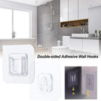Double-Sided Adhesive Wall Hooks