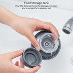Kitchen Soap Dispensing Palm Brush 2PCS