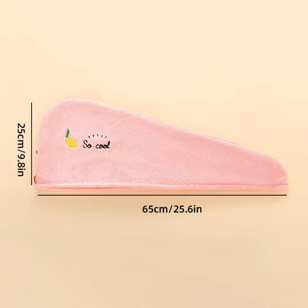 Dry Hair Towel, Shower Caps for Girls and Women