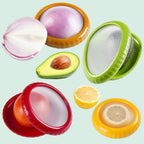 4PCS Silicone Fruit Storage Containers Set