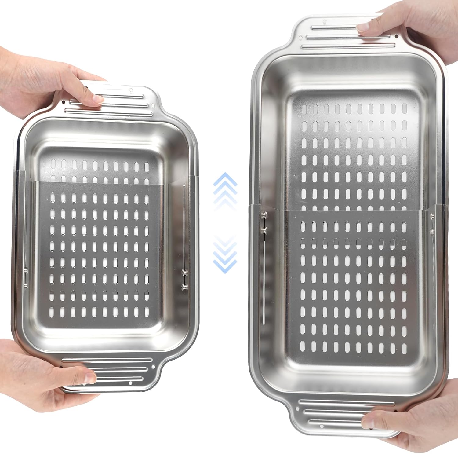 Stainless Steel Expandable Sink Colander Basket