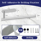 Stainless Steel Under Cabinet Paper Towel Holder