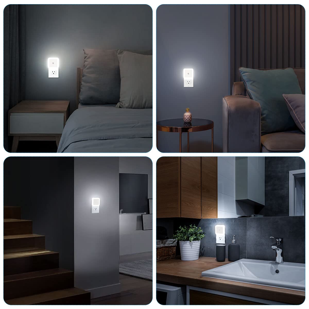 Night Light, Night Lights Plug into Wall 8 Pack