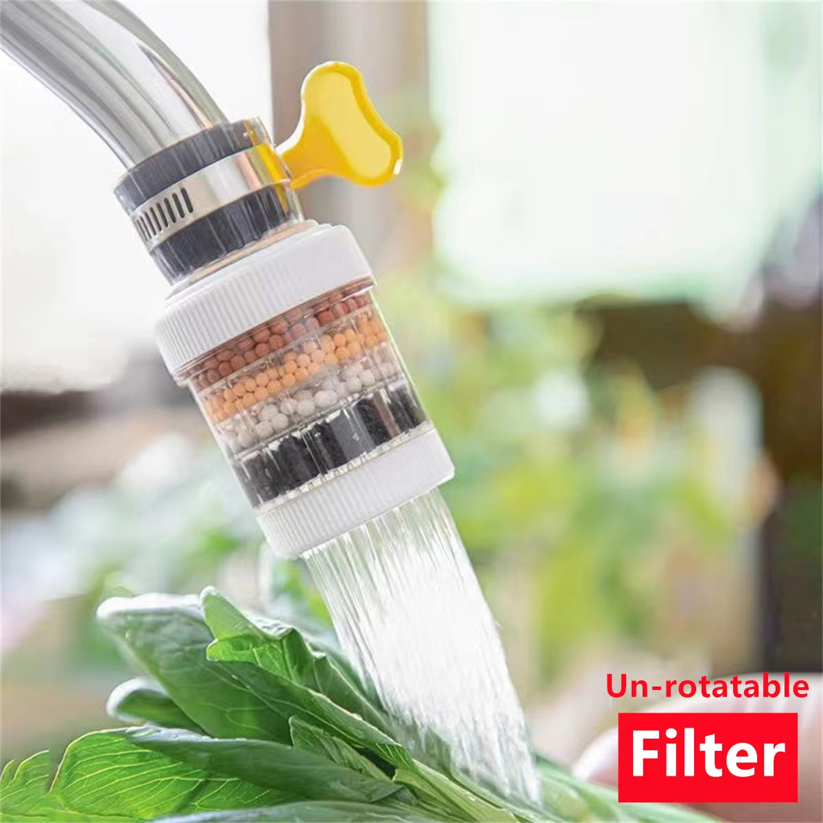 Universal 6-Layer Rotating Faucet Filter Water Purifier