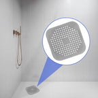 Shower Drain Hair Catcher, Silicone Hair Stopper with Suction Cup (4PCS)
