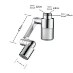Rotating Faucet Aerator for Kitchen & Bathroom