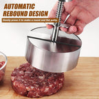 Stainless Steel Burger Press