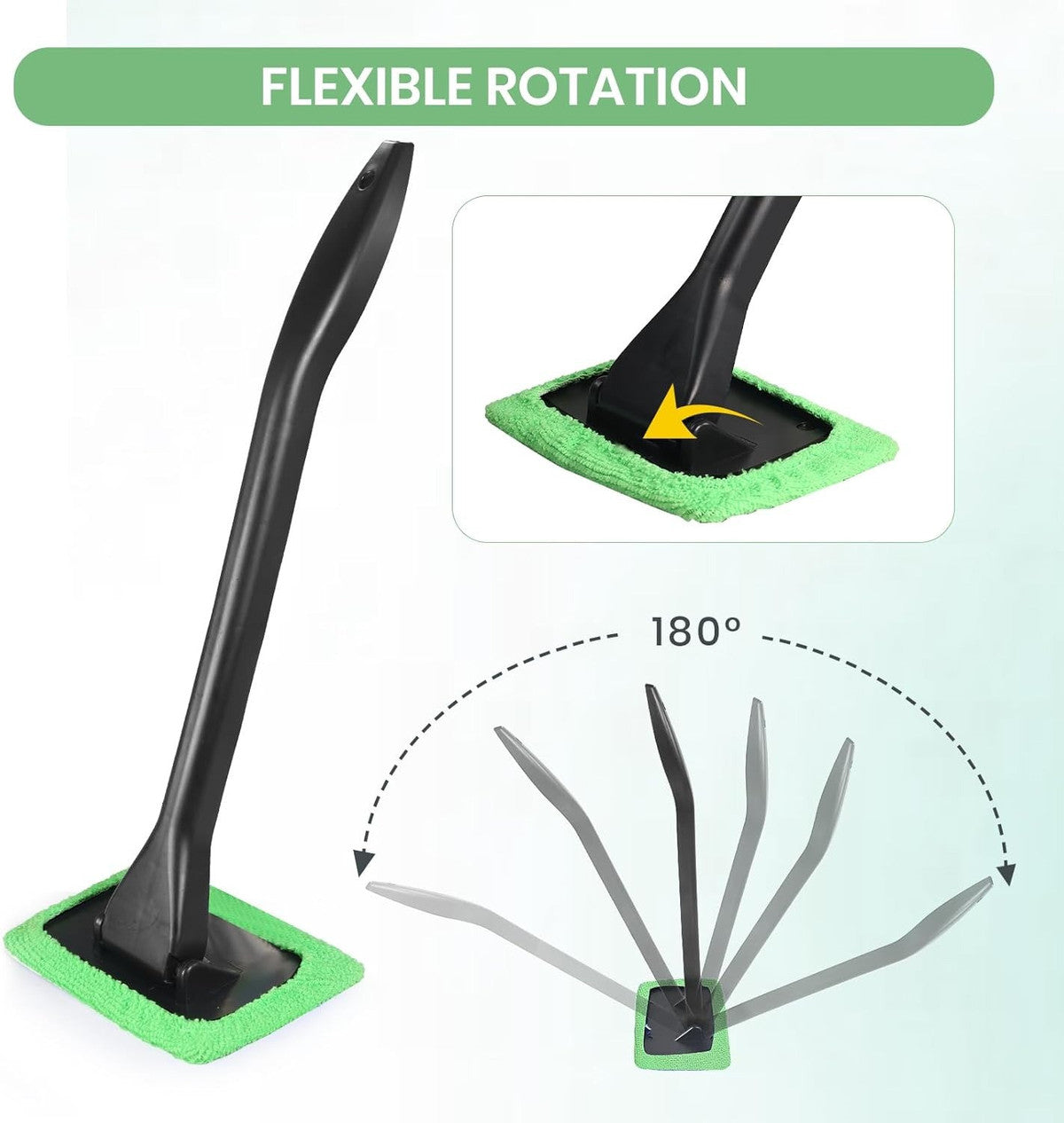 Windshield Cleaner Tool for Streak-Free Windows
