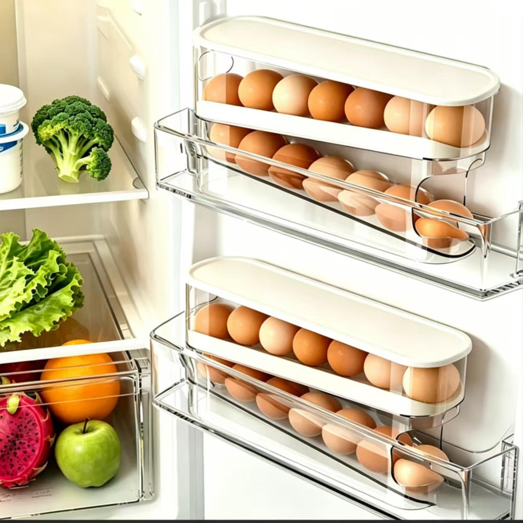 Refrigerator Eggs Dispenser Egg Organizer Holder