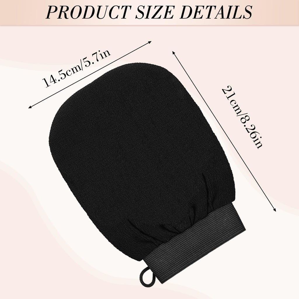 4PCS Exfoliating Shower Scrub Gloves