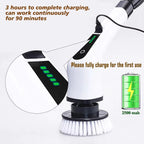 Cordless Electric Spin Scrubber for Kitchen & Bathroom