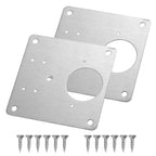 Hinge Repair Kit, Upgraded Cabinet Hinge Repair Plate Kit