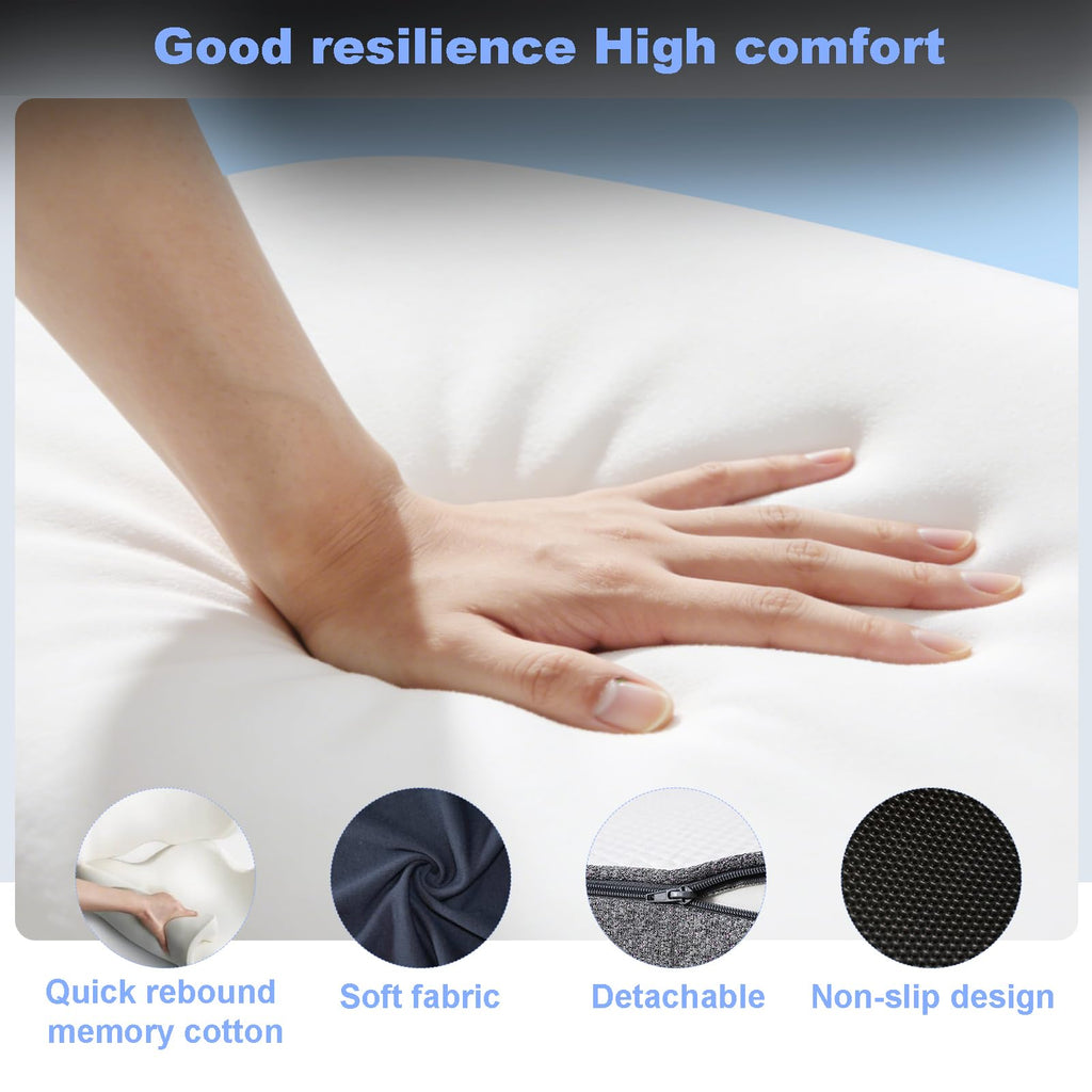 Non-Slip Memory Foam Seat