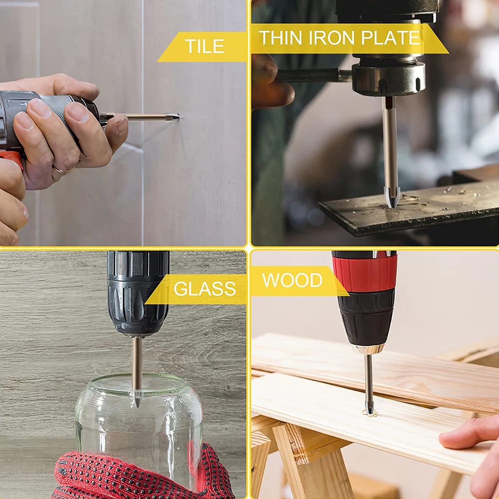 Efficient Universal Drilling Tool 5pcs