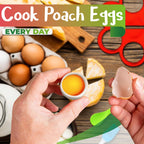 Silicone Egg Cooker Set for Hard Boiled Eggs