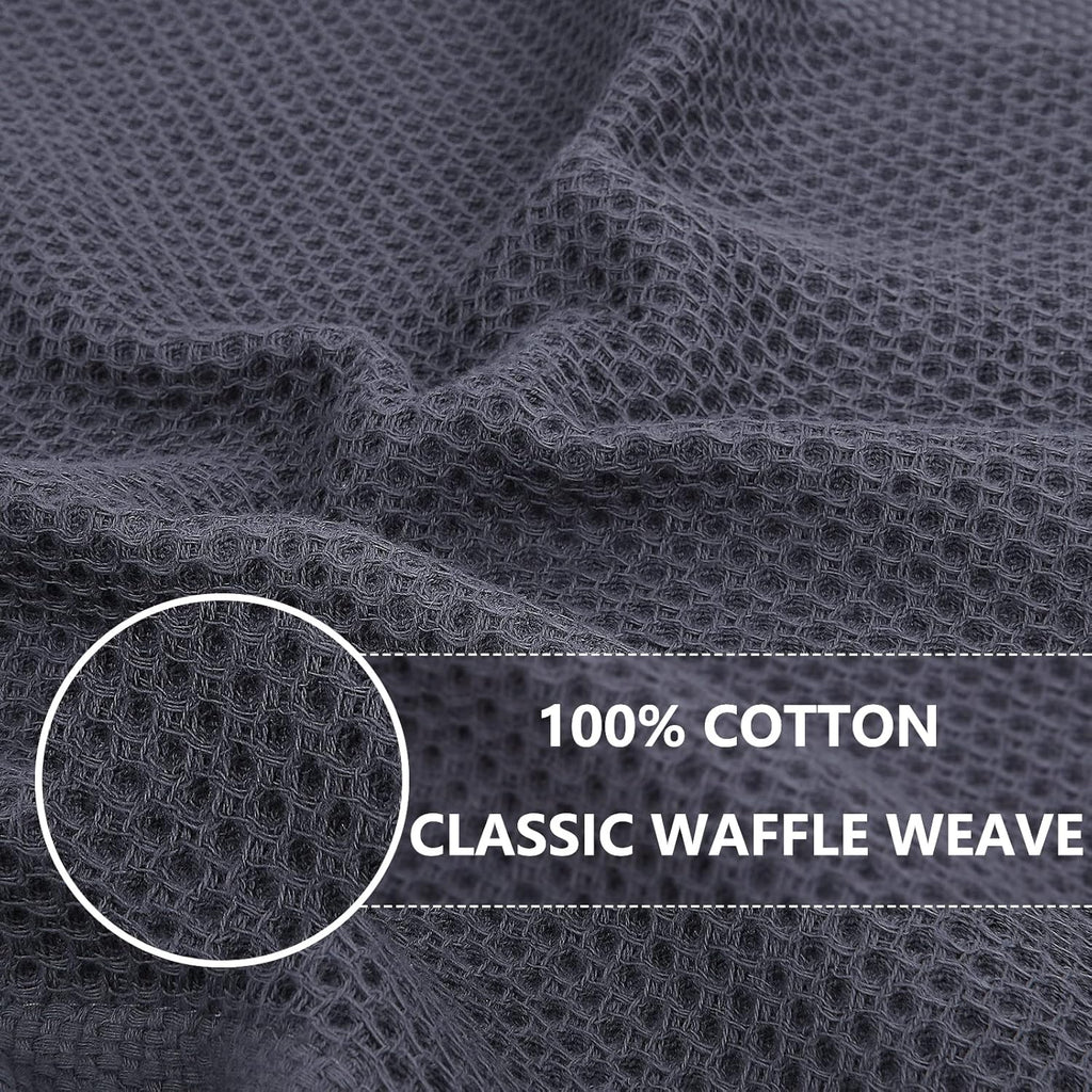 Cotton Waffle Weave Kitchen Dish Cloths