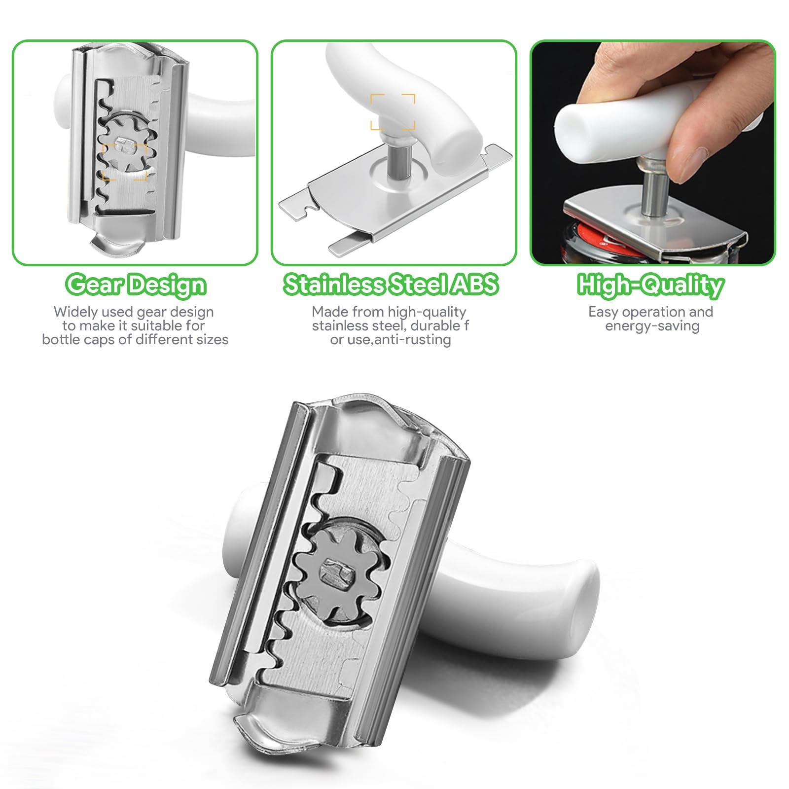 2PCS Jar & Bottle Opener for Weak Hands