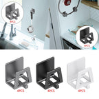 Adhesive Sink Caddy Sponge Holder & Drain Rack (4PCS)