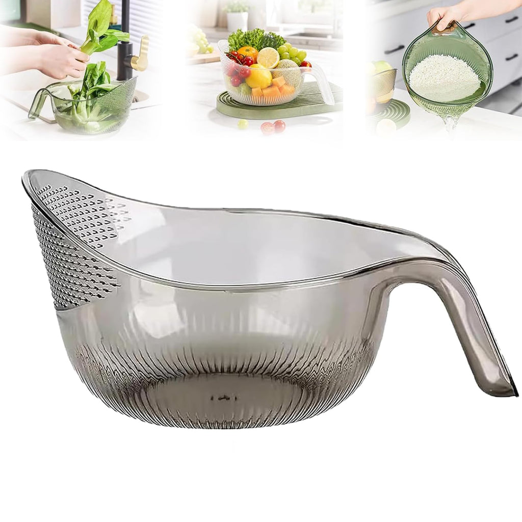 Acrylic Rice Washing & Drain Basket