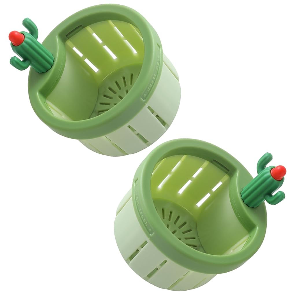 2PCS Cactus Kitchen Sink Drain Strainer Basket