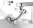 Universal 1080° Rotating Faucet Extender Aerator
