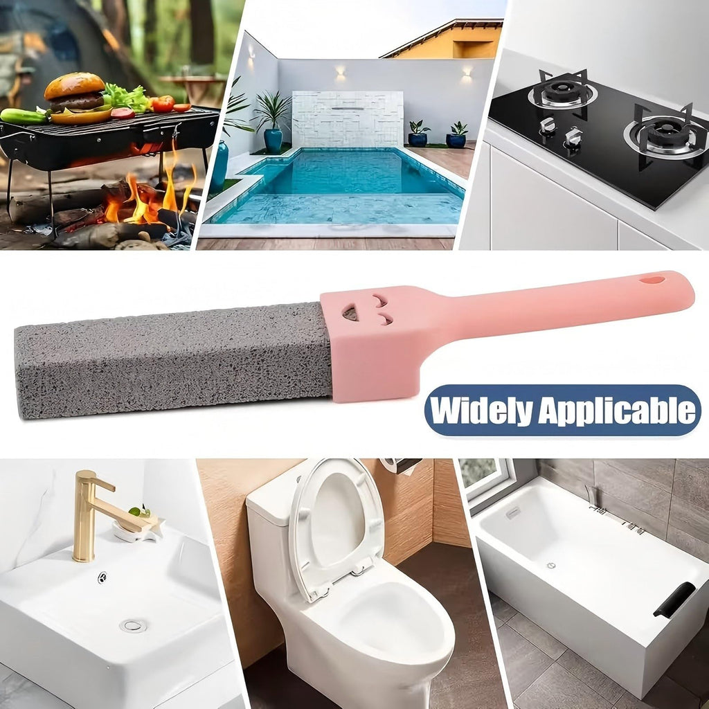 6PCS Pumice Stone Toilet Cleaner with Handle