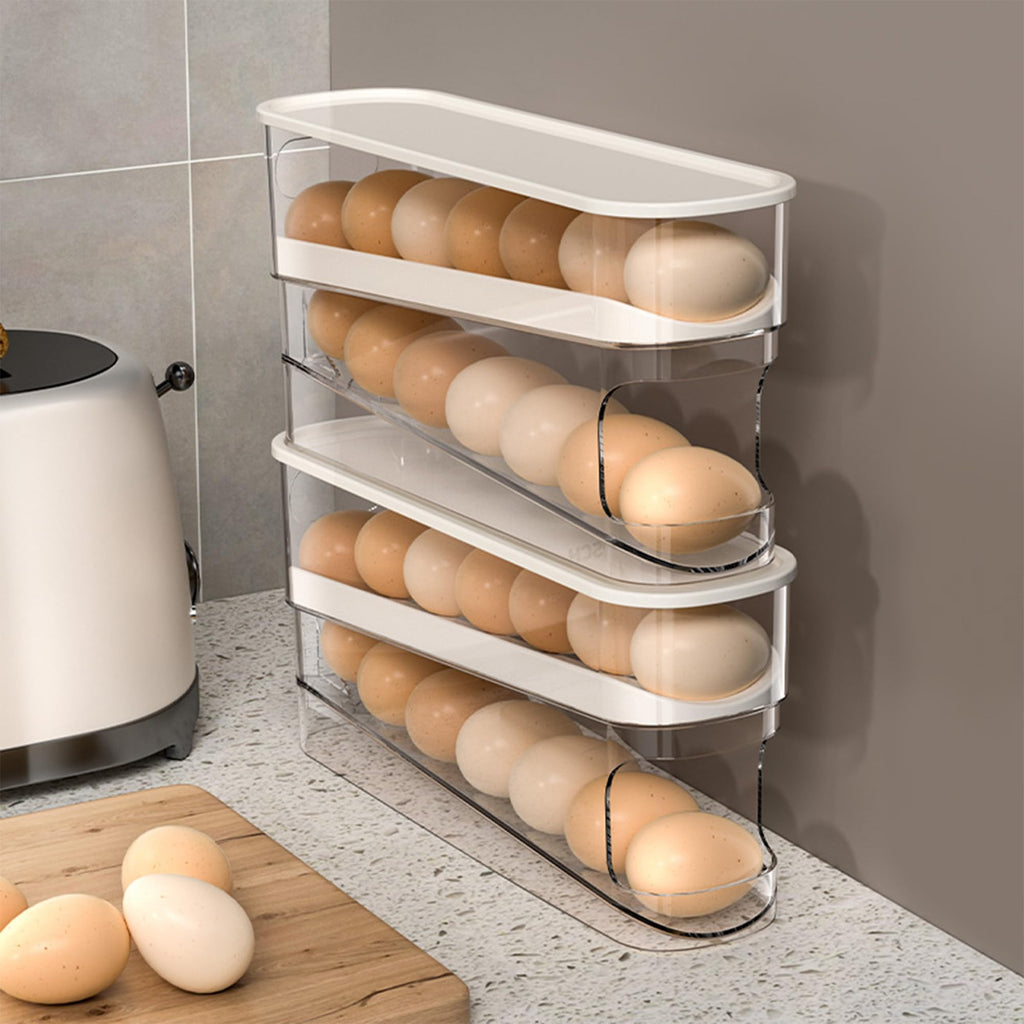 Refrigerator Eggs Dispenser Egg Organizer Holder