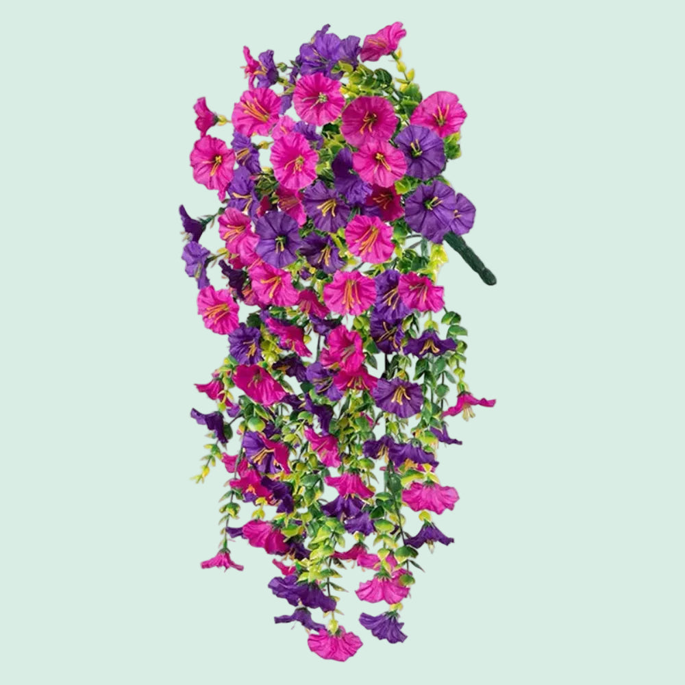 Artificial Morning Glory Hanging Vine Flowers (1 Set 3PCS)