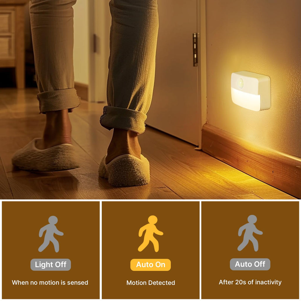 Motion Sensor Stair Light for Indoor (3PCS)