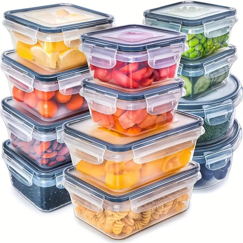12PCS BPA-Free Food Storage Containers Set