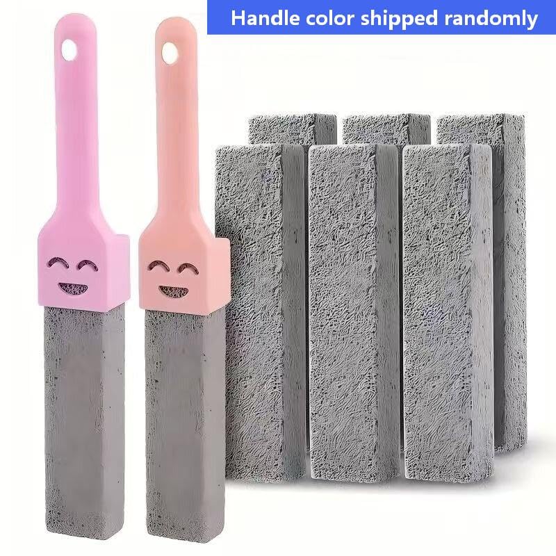 6PCS Pumice Stone Toilet Cleaner with Handle