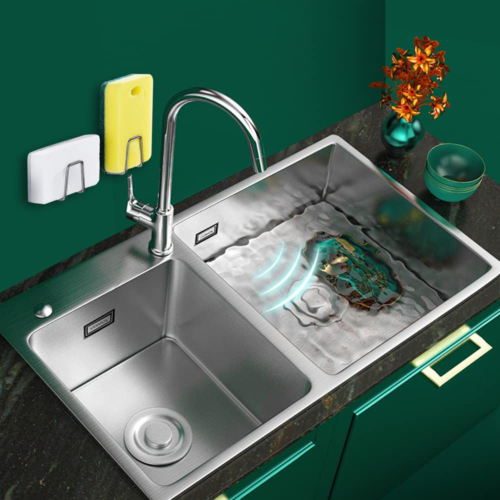 Stainless Steel Sponge Holder for Kitchen Sink (4PCS)