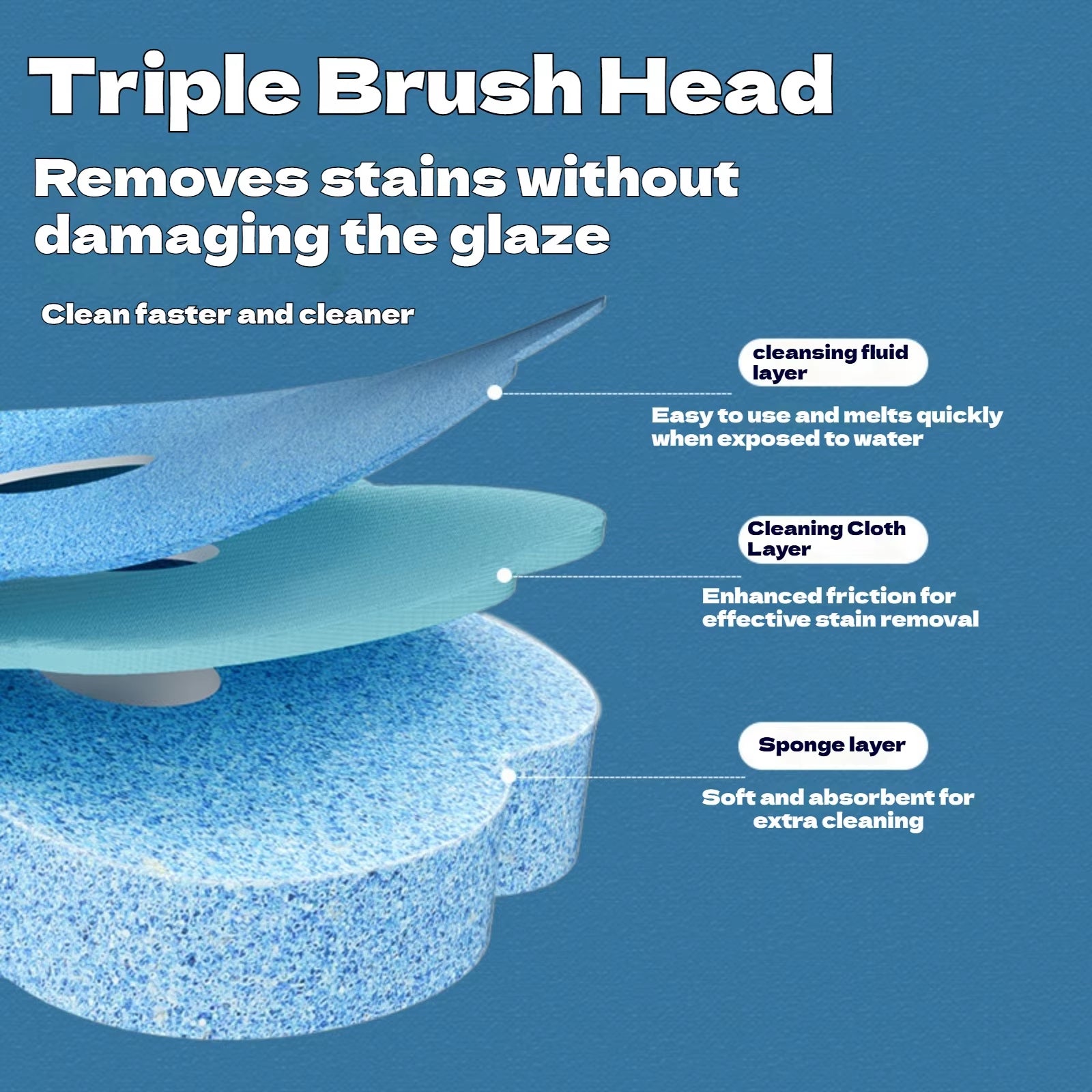 Disposable Toilet Cleaning System
