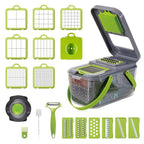 22-in-1 Vegetable Chopper Adjustable Slicer Cutter