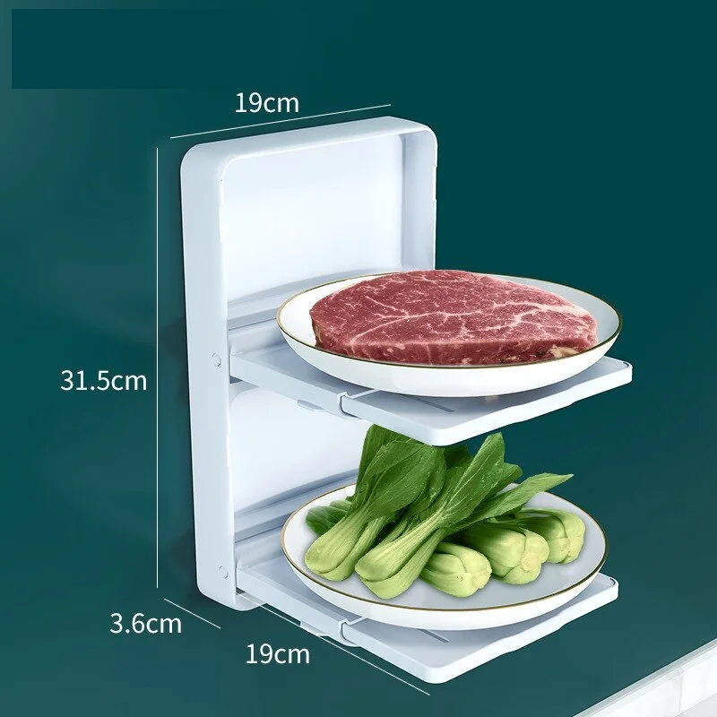 Foldable Wall Mount Kitchen Prep Rack