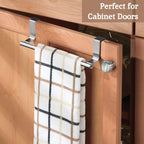 Stainless Steel Cabinet Door Towel Rack