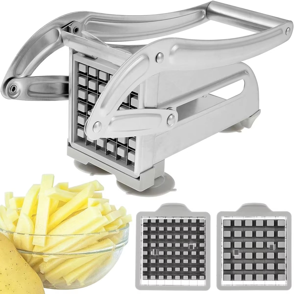 Stainless Steel French Fries Cutter Potato Slicer