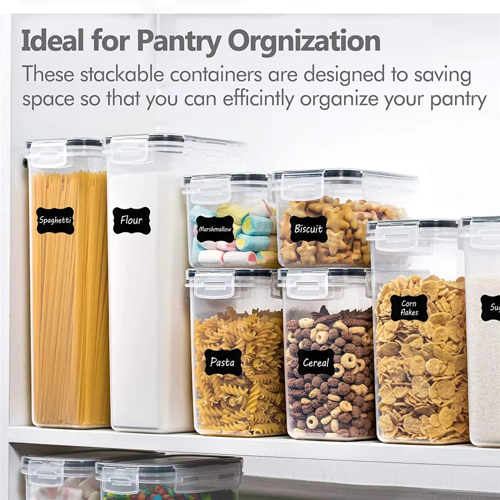 Food Containers Set BPA Free Plastic Airtight Storage Box (7pcs)