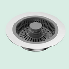 3-in-1 Kitchen Sink Drain Strainer & Stopper
