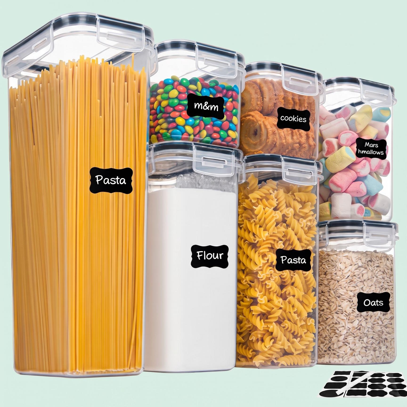 Food Containers Set BPA Free Plastic Airtight Storage Box (7pcs)